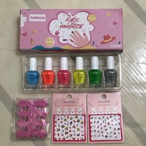 Tomicca Kids Nail Polish Set - Multicolor